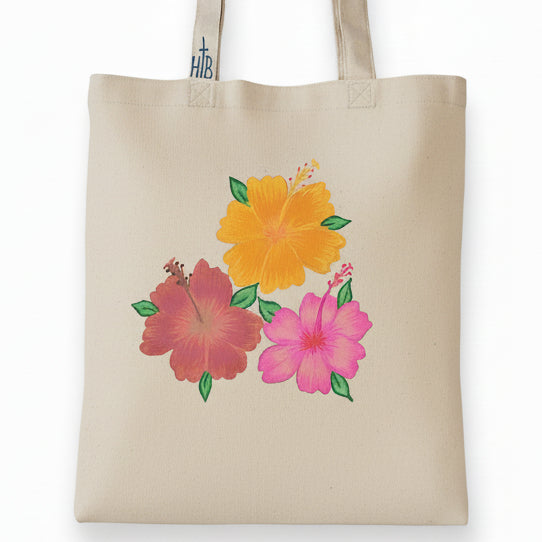 The three flowers tote